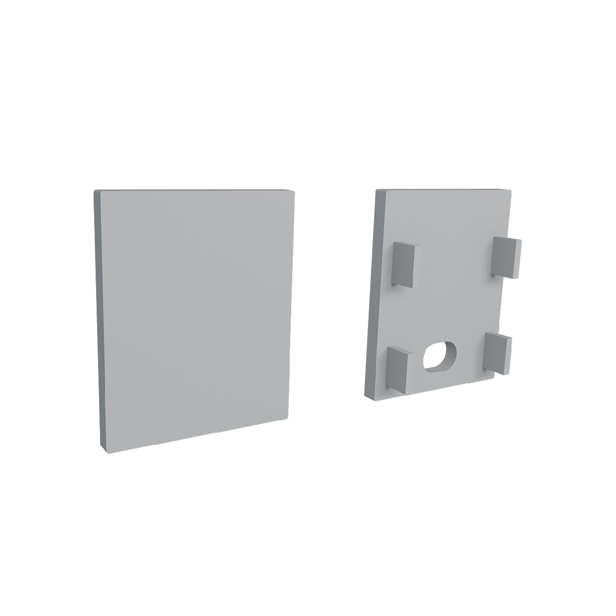 21.2x26mm LED Aluminium Floor Lighting Profile – Slim Recessed Channel