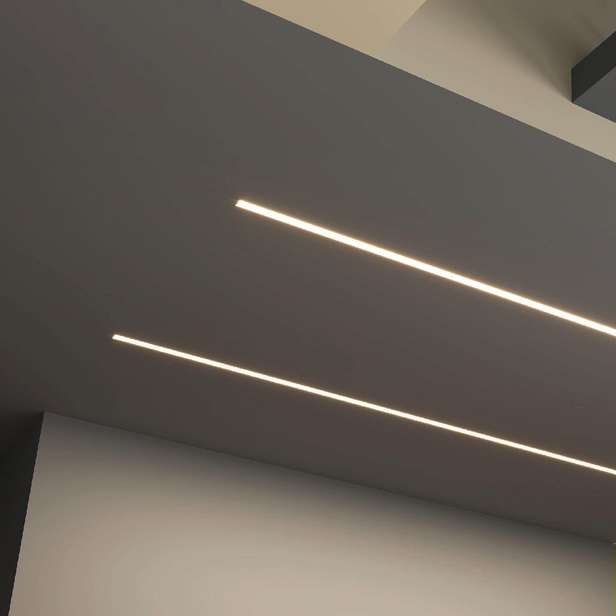 82.9x33.5mm LED Aluminium Profile – Compact Indoor Lighting Channel