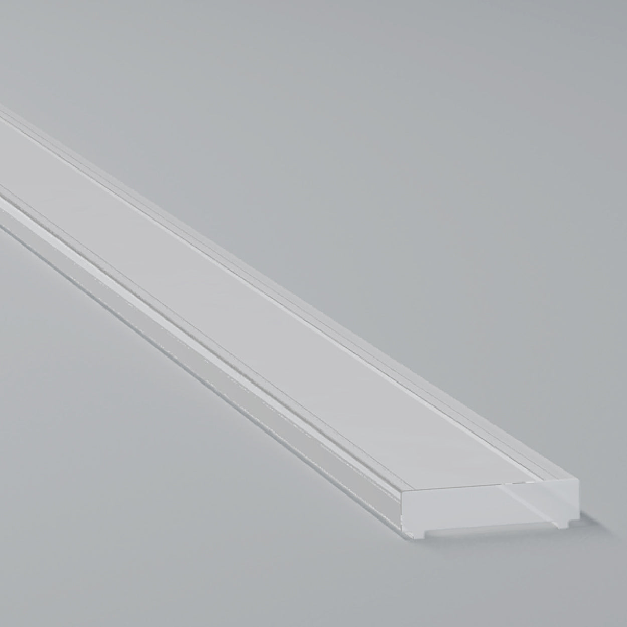21.2x26mm LED Aluminium Floor Lighting Profile – Slim Recessed Channel
