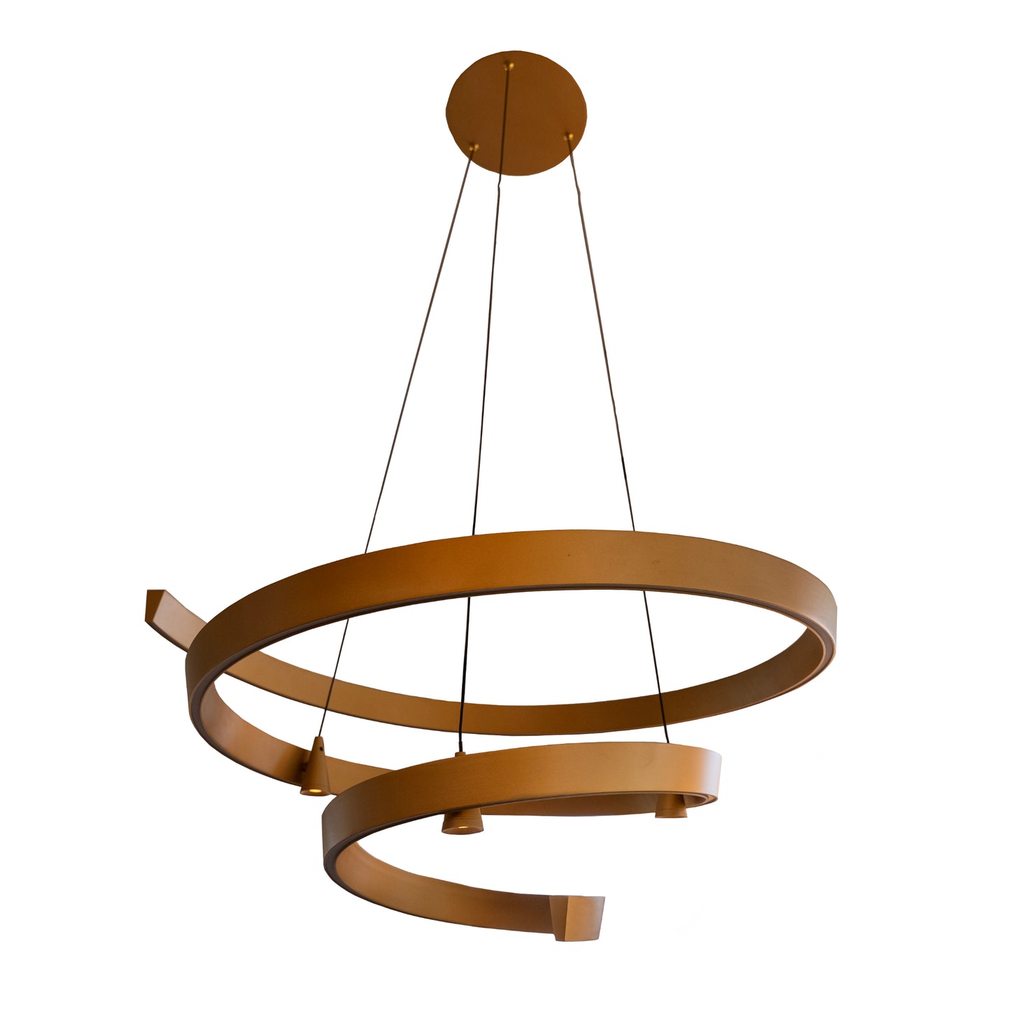 Fira Pendant Light in Sand Black or Sand Gold