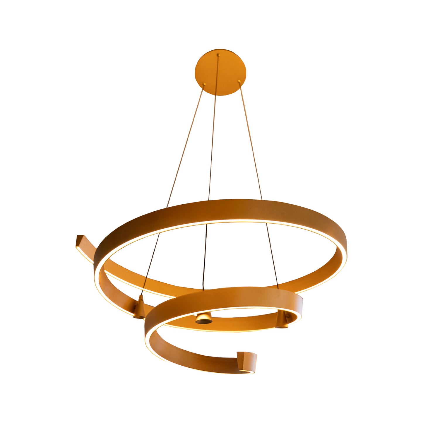 Fira Pendant Light in Sand Black or Sand Gold