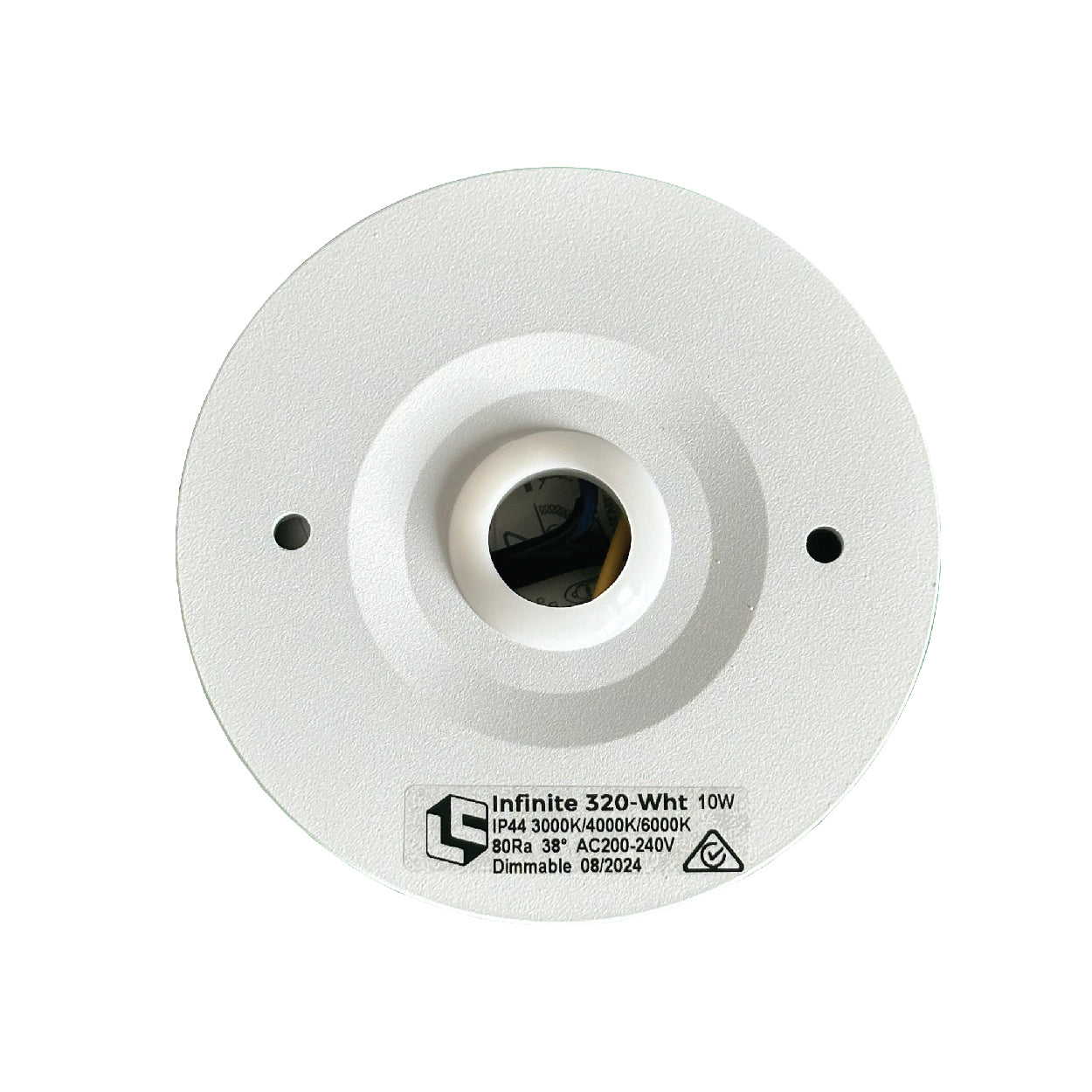 Infinite 320 Downlight by Lighting Creations White and Black