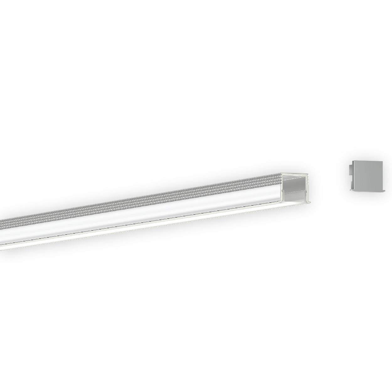 12x10mm LED Aluminium Profile – Slim Indoor Lighting Channel