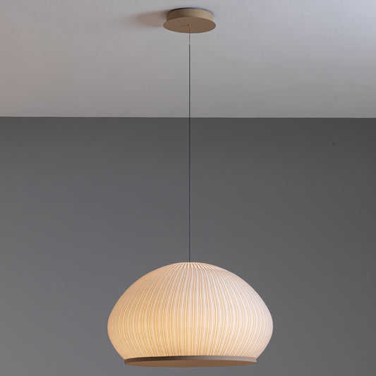 Emmeline Hand Knit Pendant Light Sand Yellow
