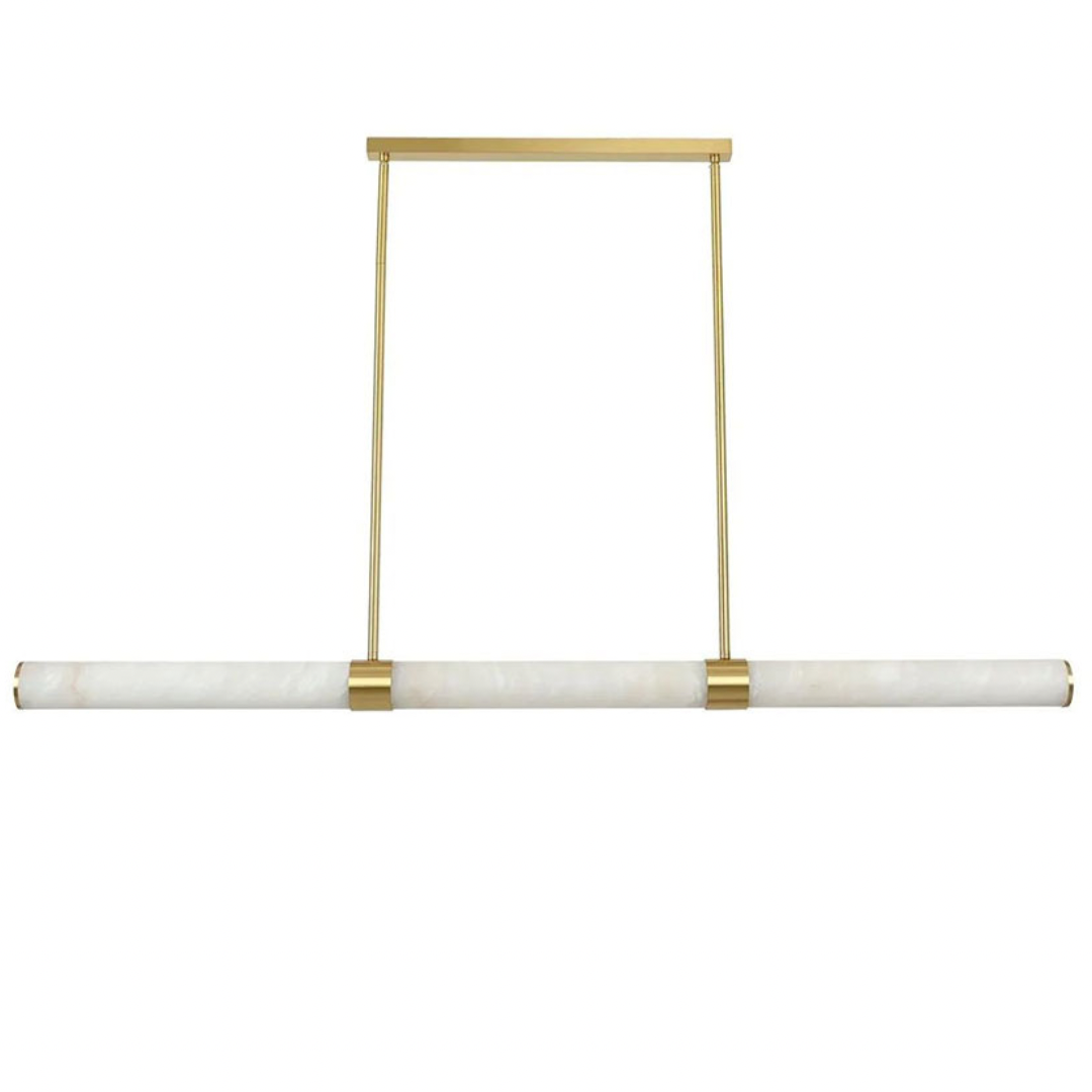Madison Marble Pendant Light in Black, Gold or Antique Brass