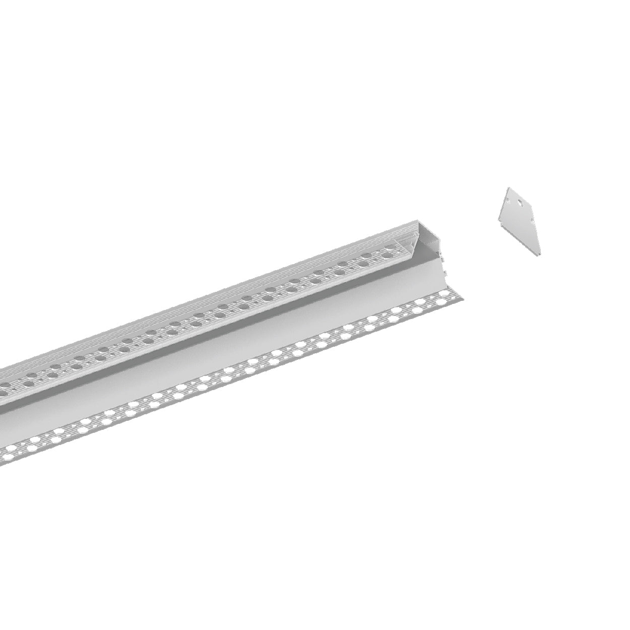 82.9x33.5mm LED Aluminium Profile – Compact Indoor Lighting Channel