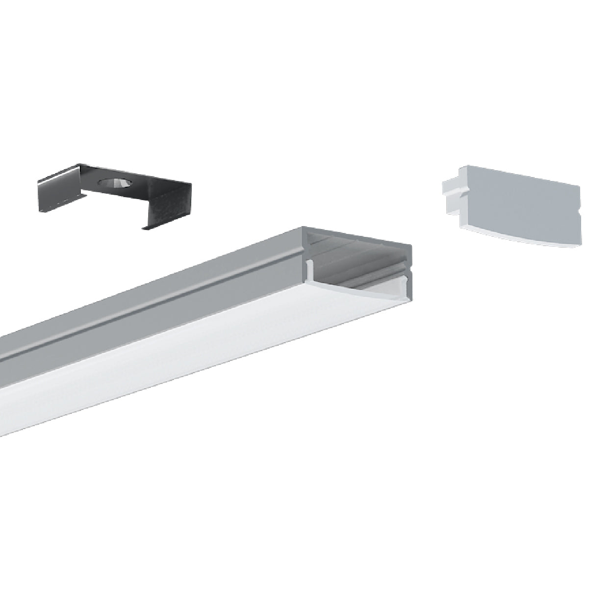 22.6x9.7mm LED Aluminium Profile – Slim Indoor Lighting Channel