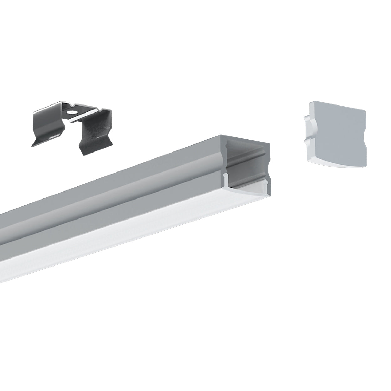 16.6x14.5mm LED Aluminium Profile – Ultra-Thin Indoor Lighting Channel