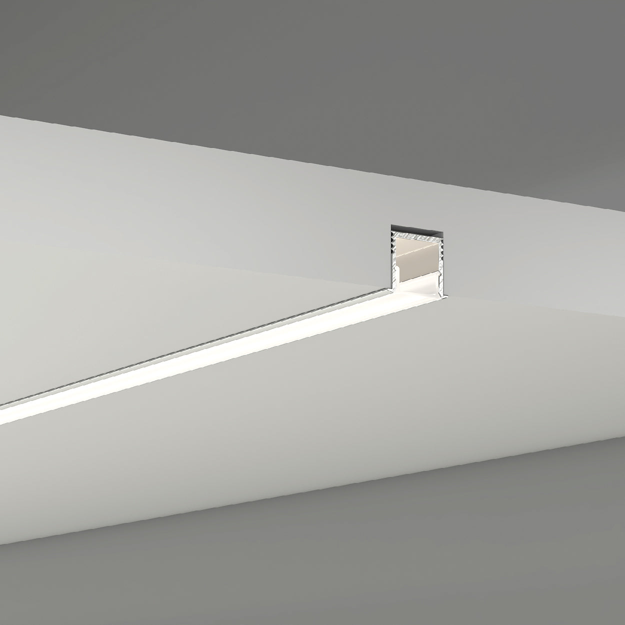 12x10mm LED Aluminium Profile – Slim Indoor Lighting Channel