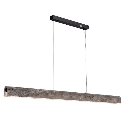 Arc Travertine Pendant Light