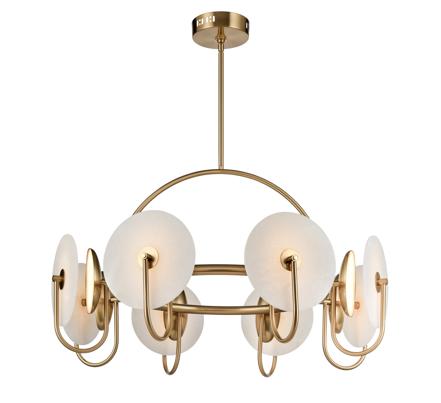 Halo Marble LED Pendant Light in Large and Small