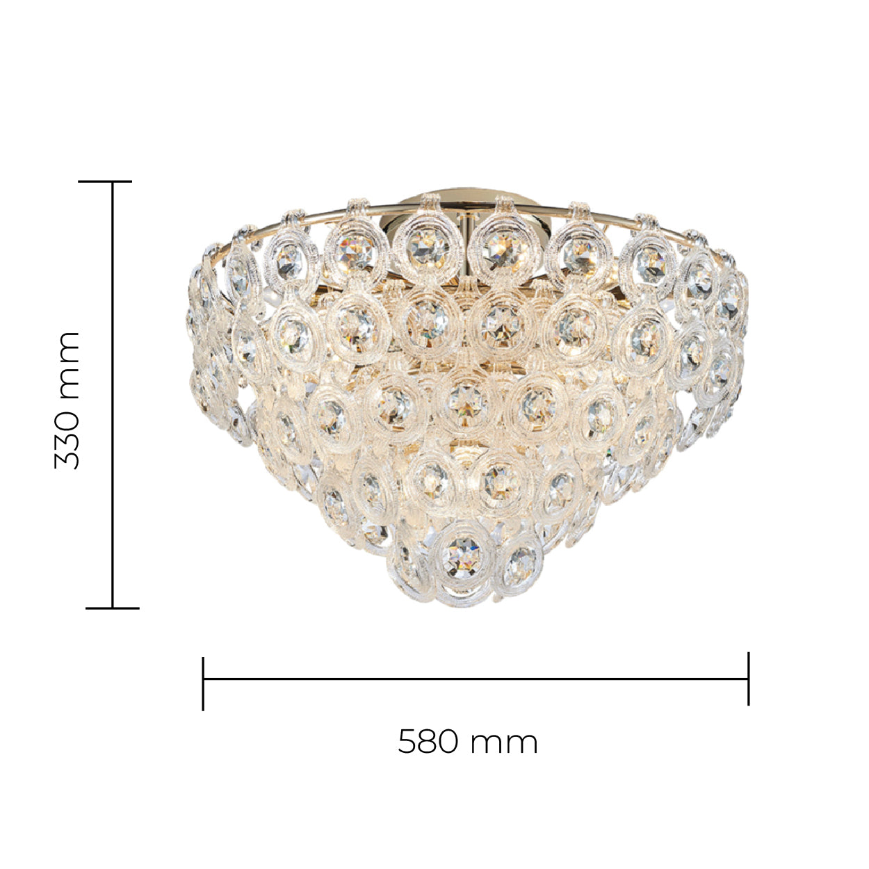 Brisa Close to Ceiling Light