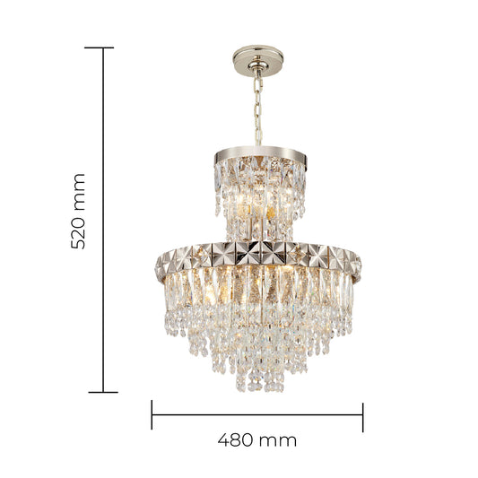 Elsa Crystal Chandelier