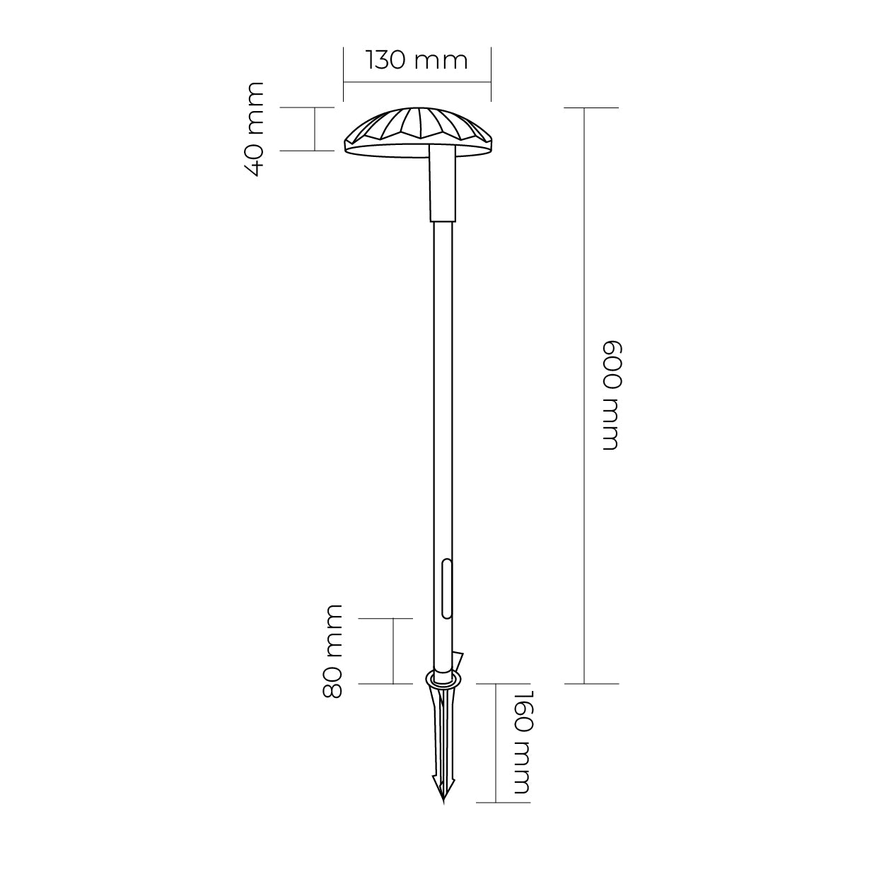Flora LED Spike Light