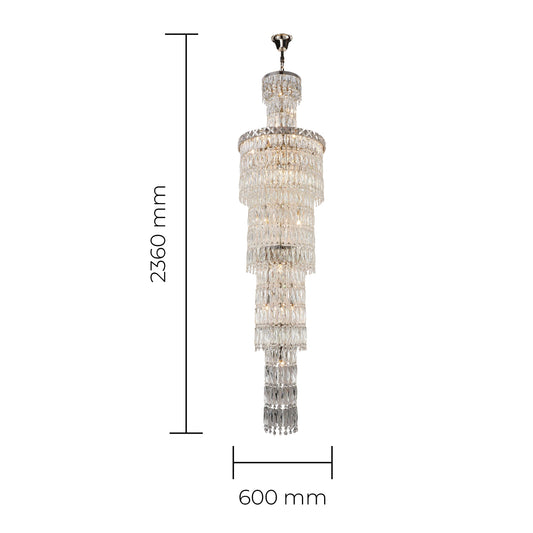 Gia Crystal Chandelier