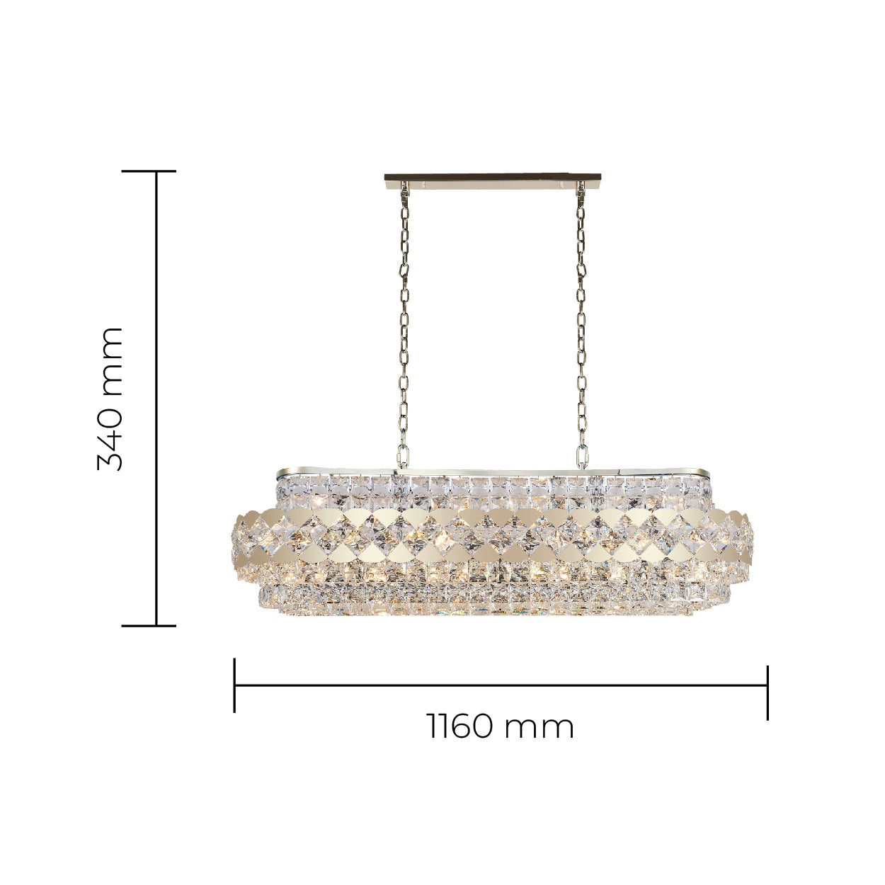 Lea Crystal Chandelier