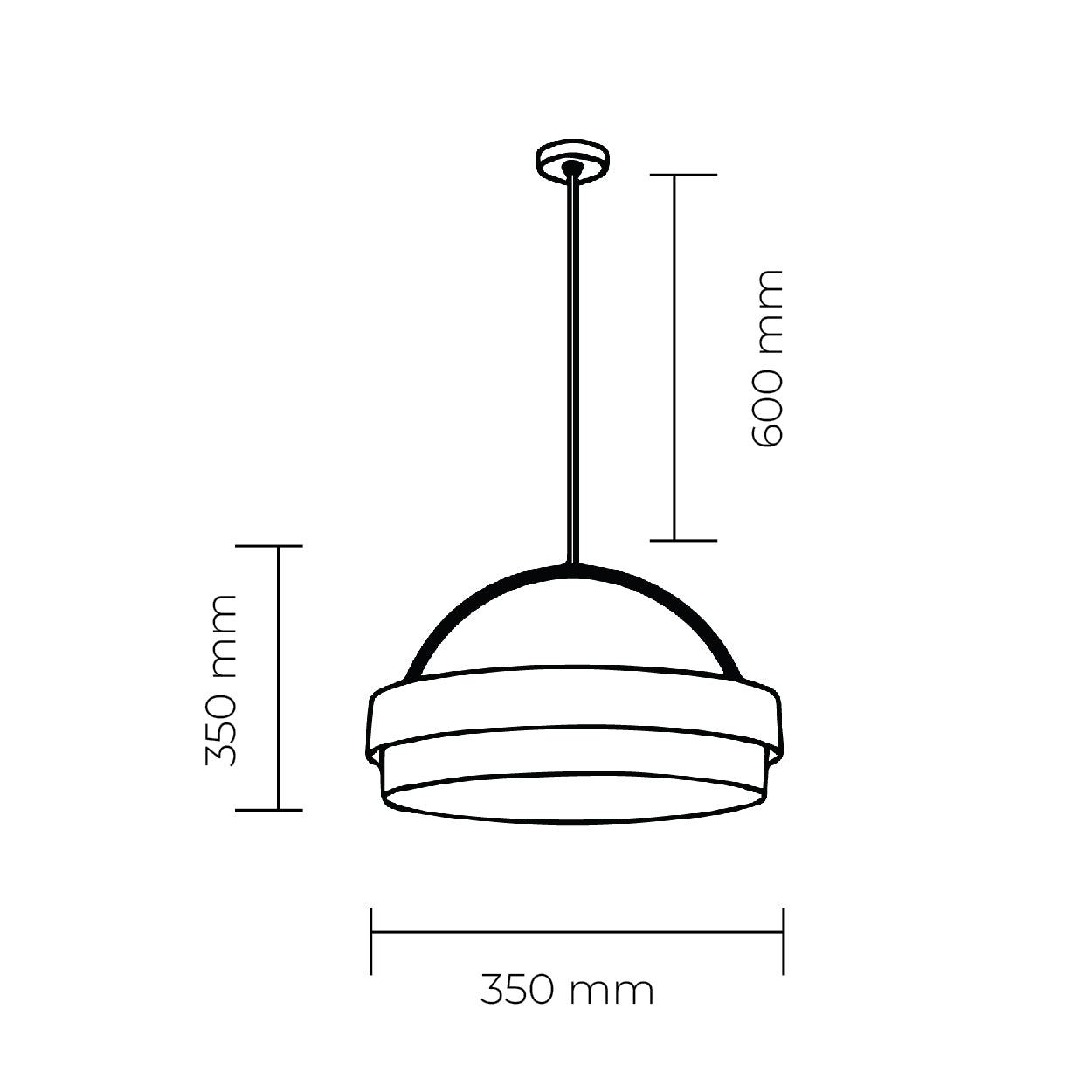 Lumina Marble Pendant Light