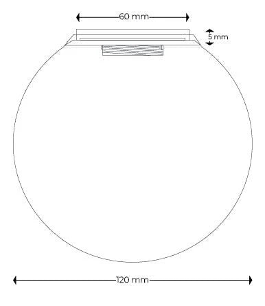 MADISON Marble Ball Light LED