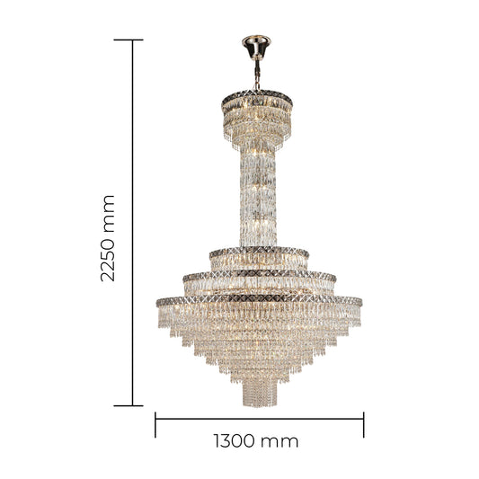 Noor Crystal Chandelier