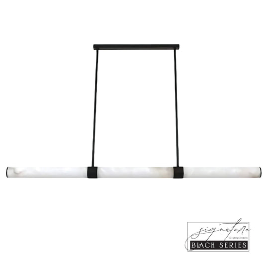 Madison Marble Pendant Light in Black, Gold or Antique Brass