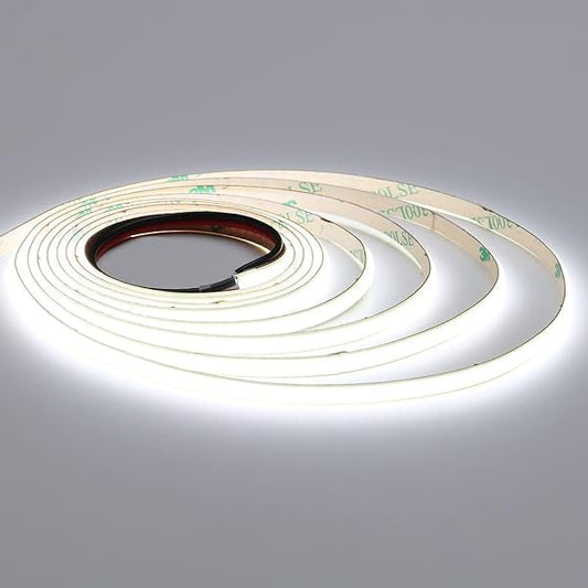 5mm | 7W/m 6000ºK | IP20 | Slim COB Flexible LED Strip Light