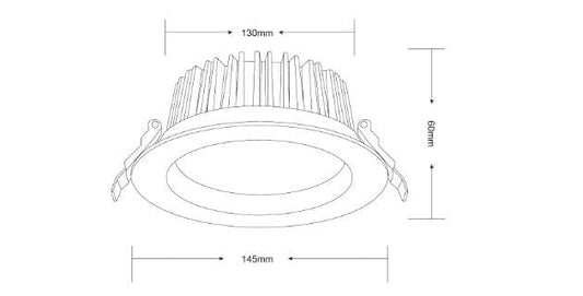 INFINITE 301 15W COB Recessed LED Downlight