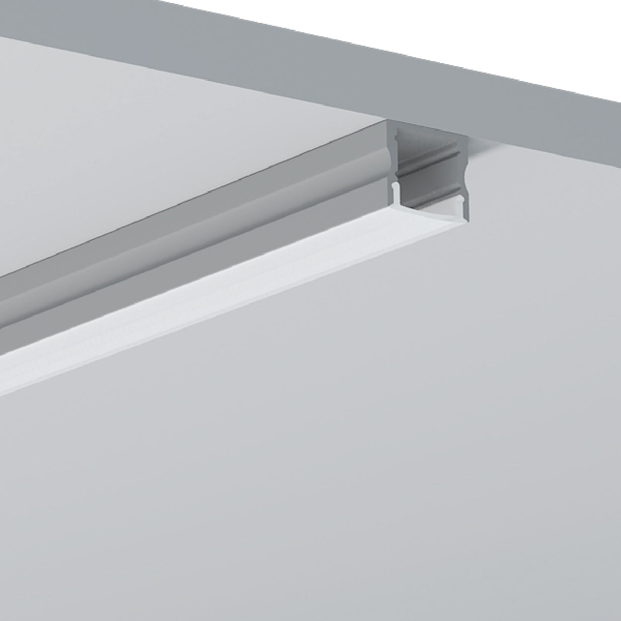 16.6x14.5mm LED Aluminium Profile – Ultra-Thin Indoor Lighting Channel
