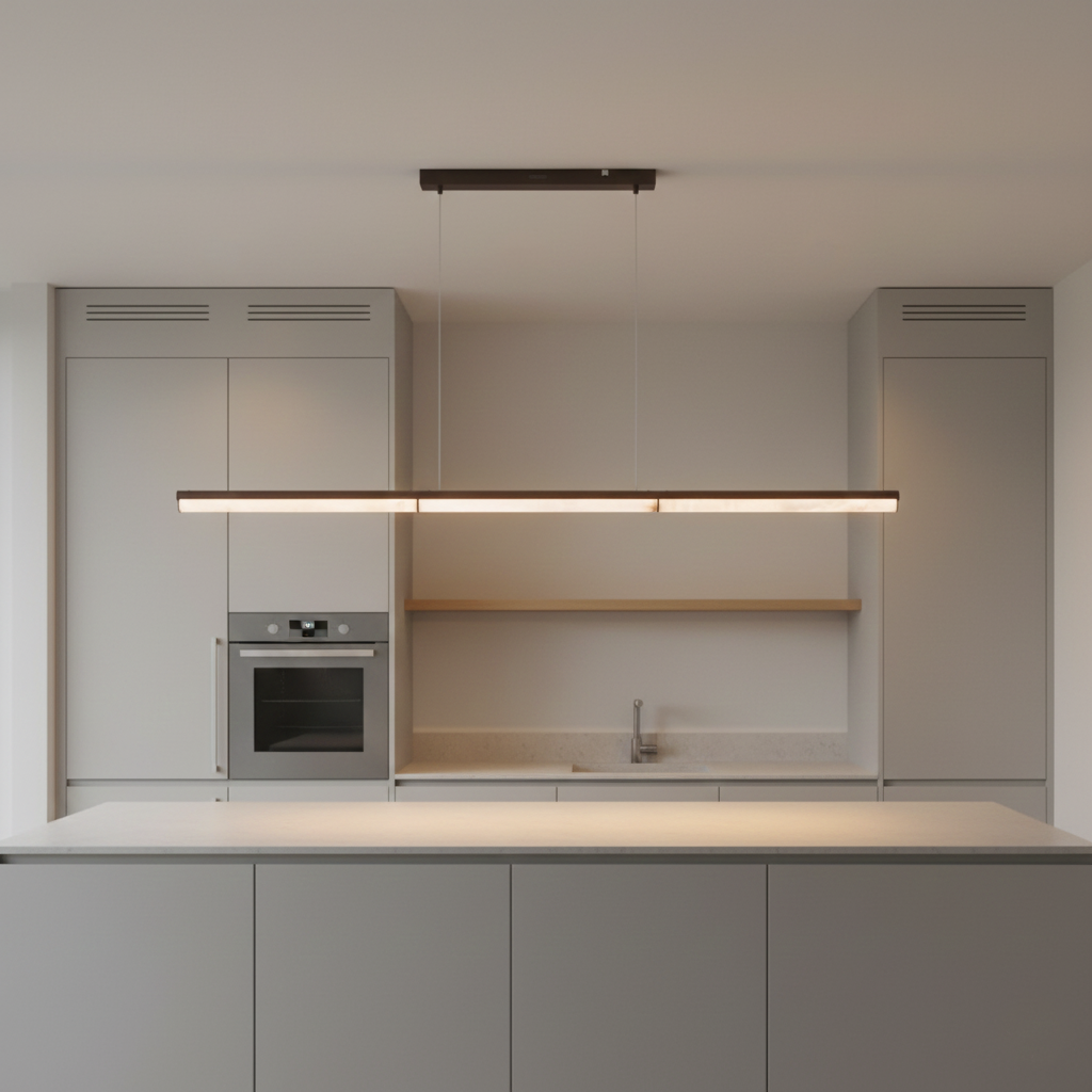 Marcello Pendant Light in Brass an Antique Brass