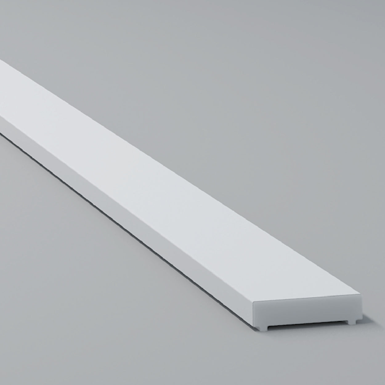 21.2x26mm LED Aluminium Floor Lighting Profile – Slim Recessed Channel