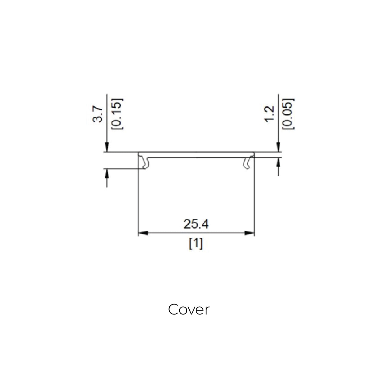 82.9x33.5mm LED Aluminium Profile – Compact Indoor Lighting Channel