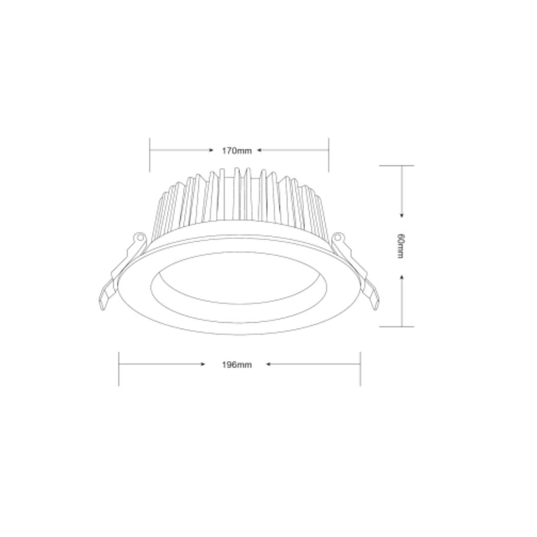 INFINITE 301 30W COB Recessed LED Downlight