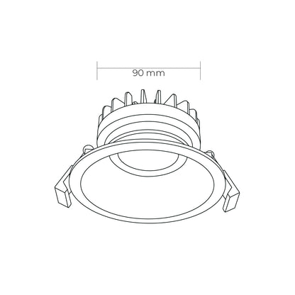 Infinite 330 LED Downlight 10W