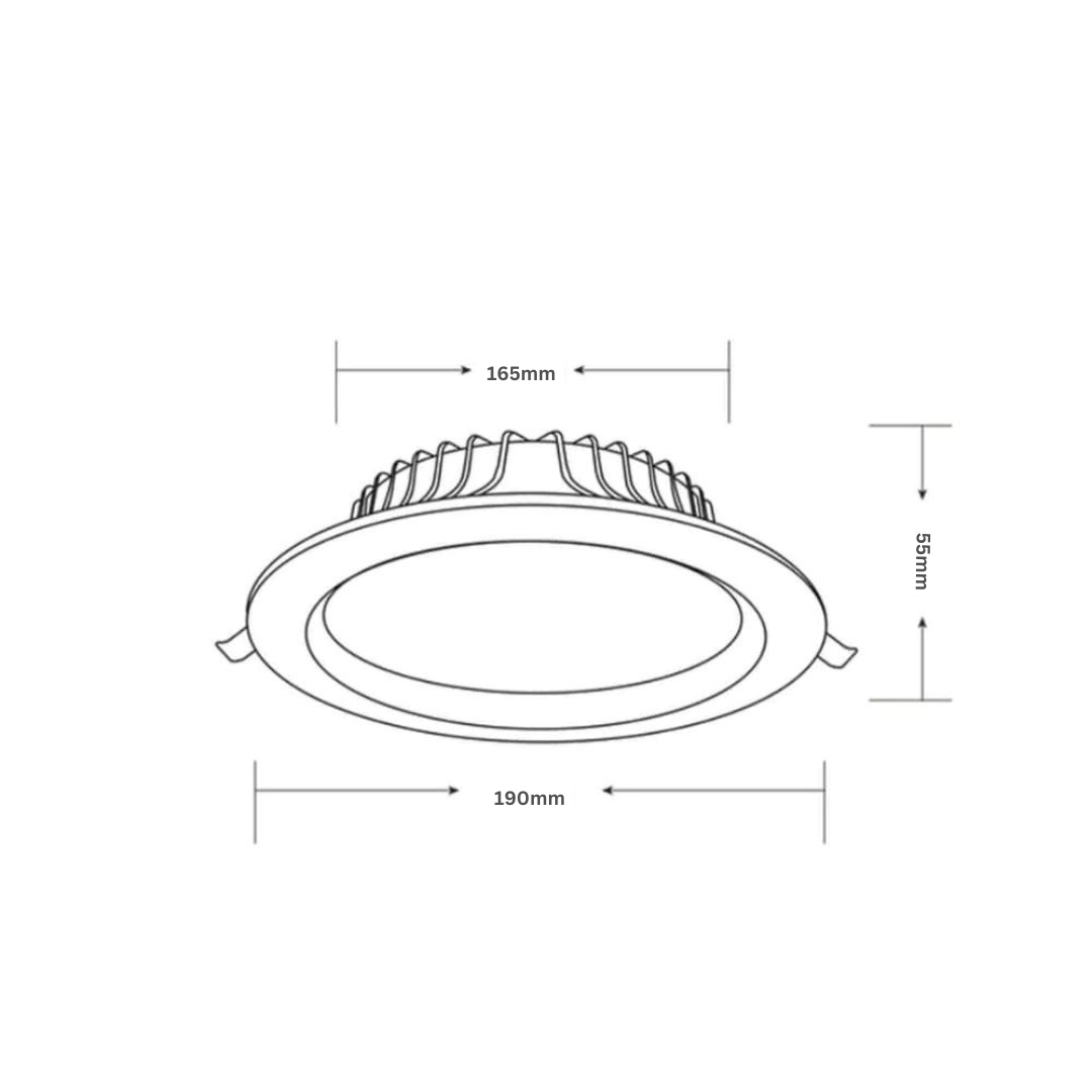 Infinite 302 20W Recessed LED Downlight