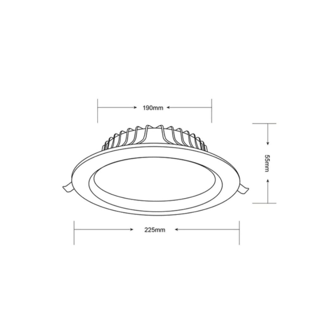 Infinite 302 40W Recessed LED Downlight