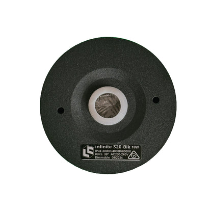 Infinite 320 Downlight by Lighting Creations White and Black