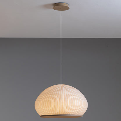 Emmeline Hand Knit Pendant Light Sand Yellow