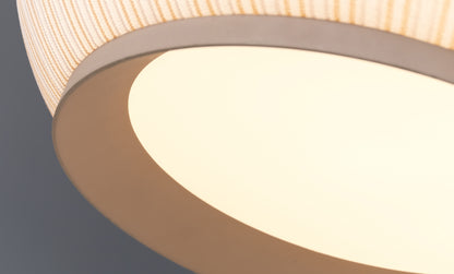 Emmeline Hand Knit Pendant Light Sand Yellow