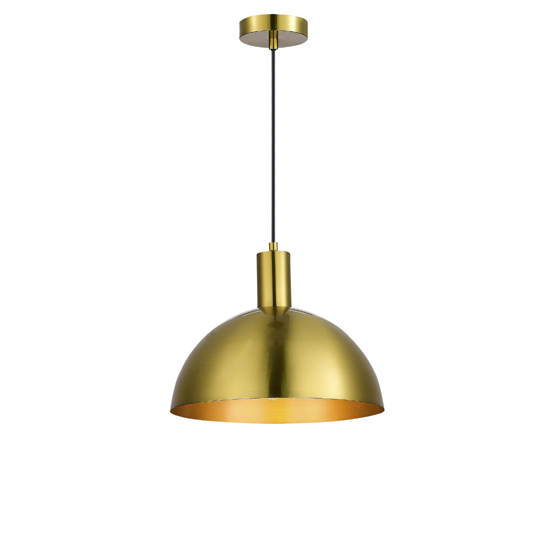 Brano Brass Industrial Pendant Light