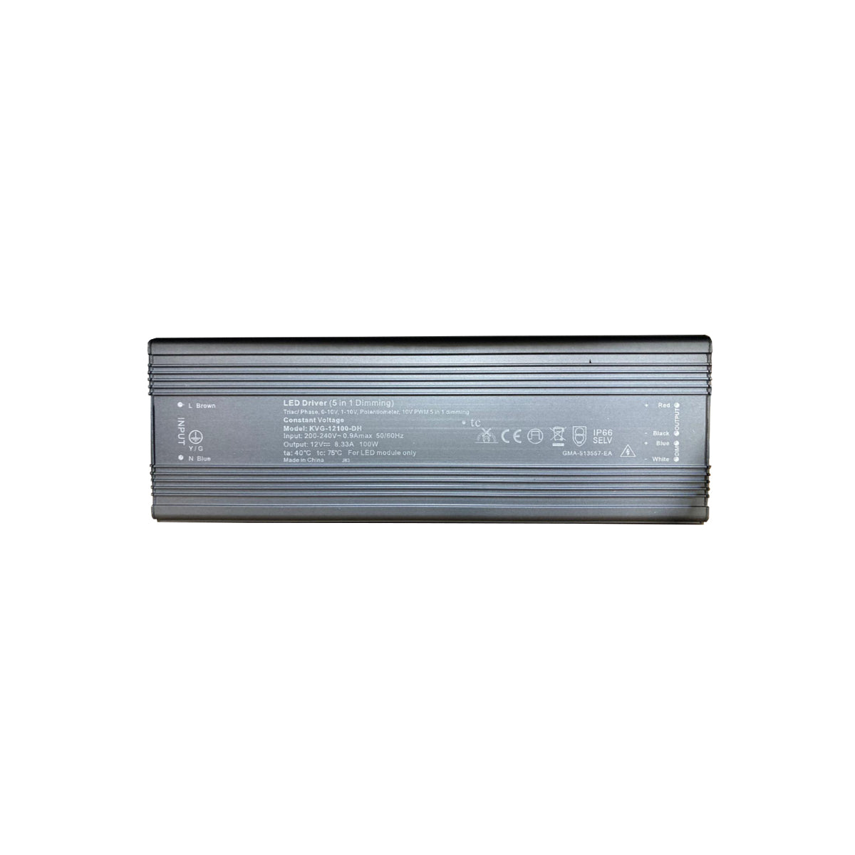 LC 5in1 12V100W | 5in1 24V100W - 100W 5in1 Dimmable LED Driver