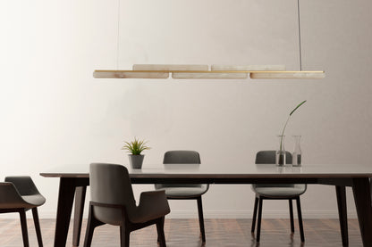 Lina Marble Pendant Light in Antique Brass or Brass