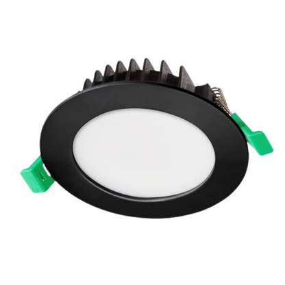 DL110DB - 13W Tri-Colour Flat Aluminium Downlight