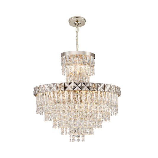 Ruby Crystal Chandelier