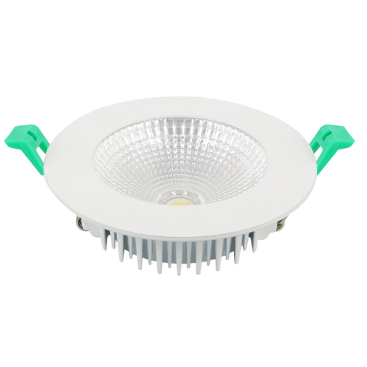 INFINITE 205 13W COB Tri-Colour Flat Aluminium Downlight