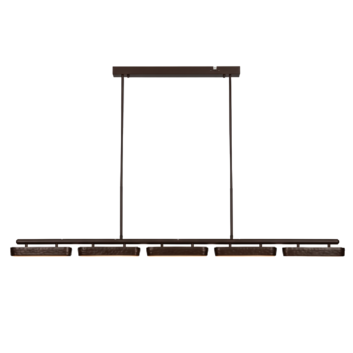 Bronte Pendant Light in Brass and Antique Brass