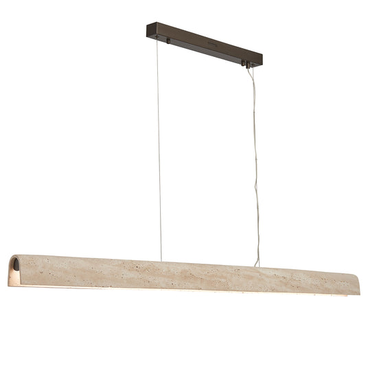 Arc Travertine Pendant Light
