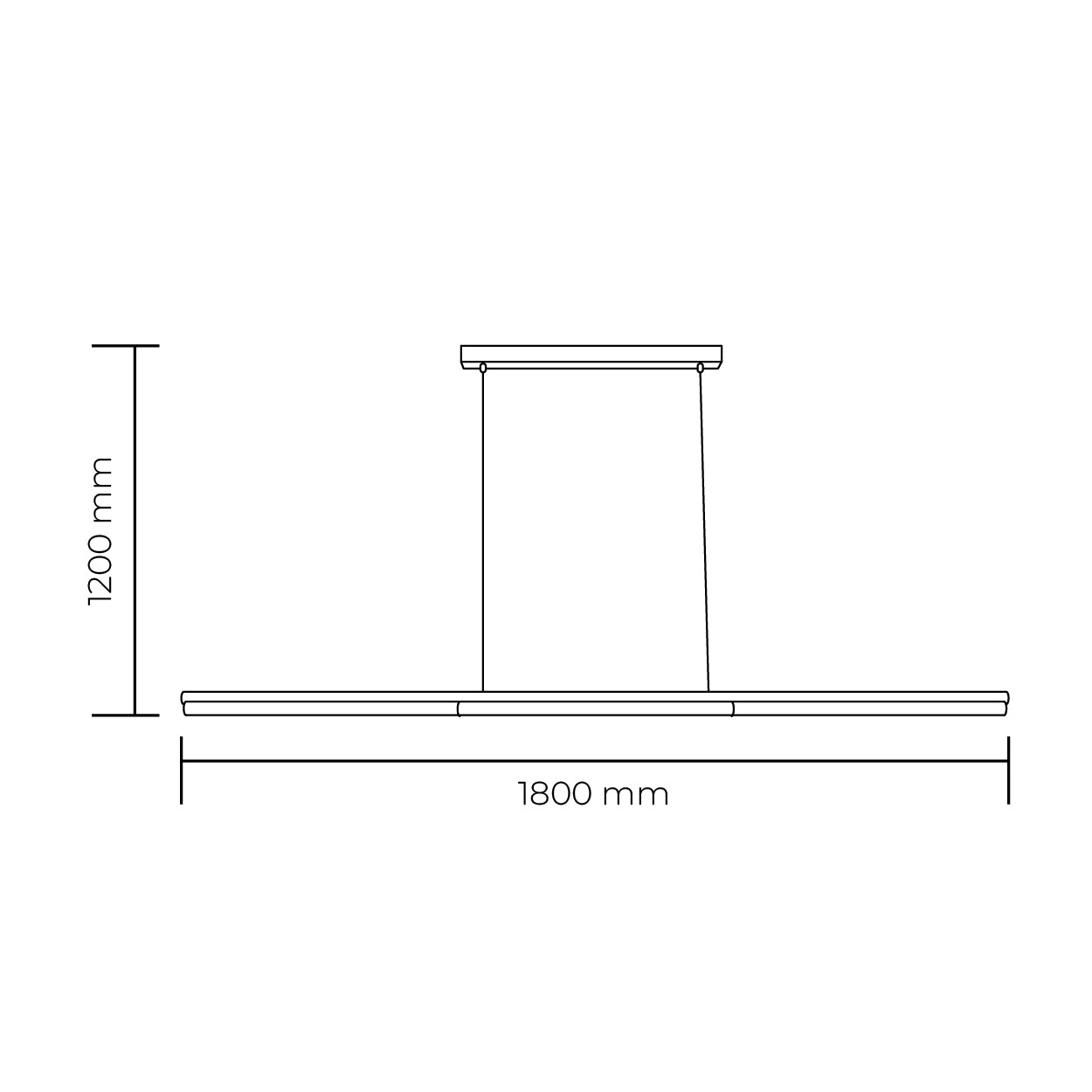 Marcello Pendant Light in Brass an Antique Brass