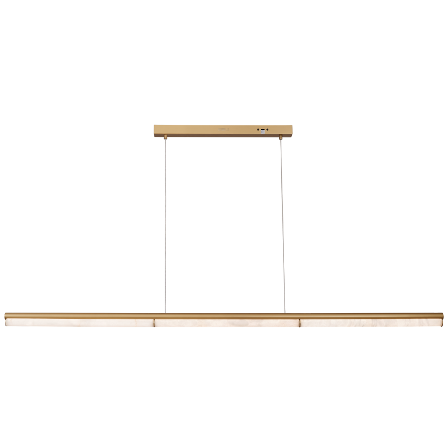 Marcello Pendant Light in Brass an Antique Brass