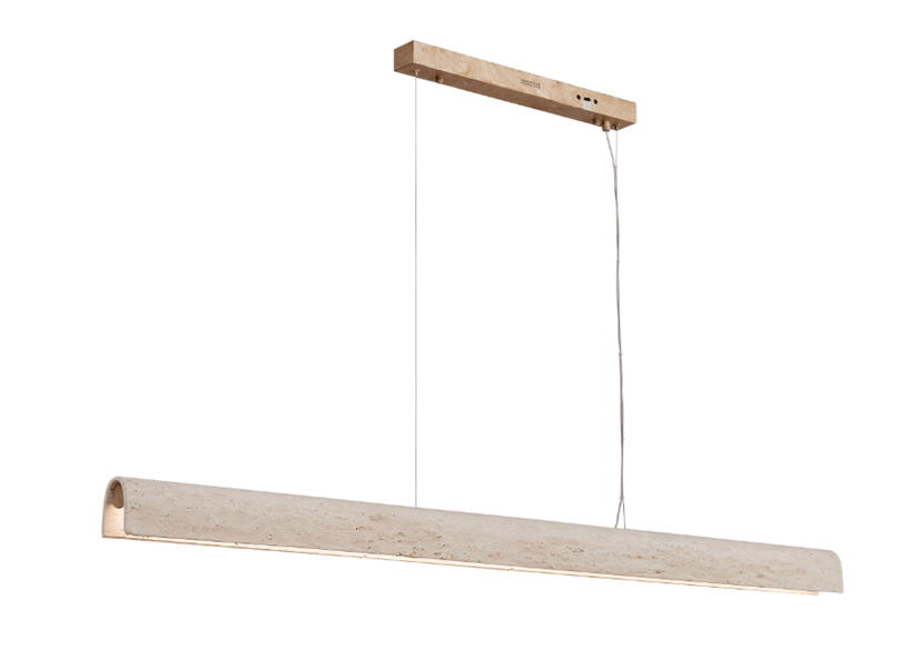 Arc Travertine Pendant Light