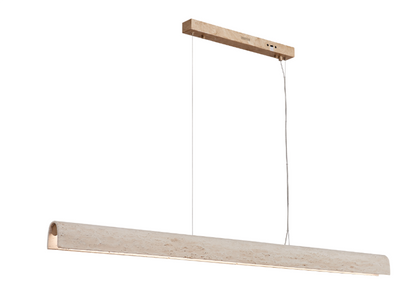 Arc Travertine Pendant Light