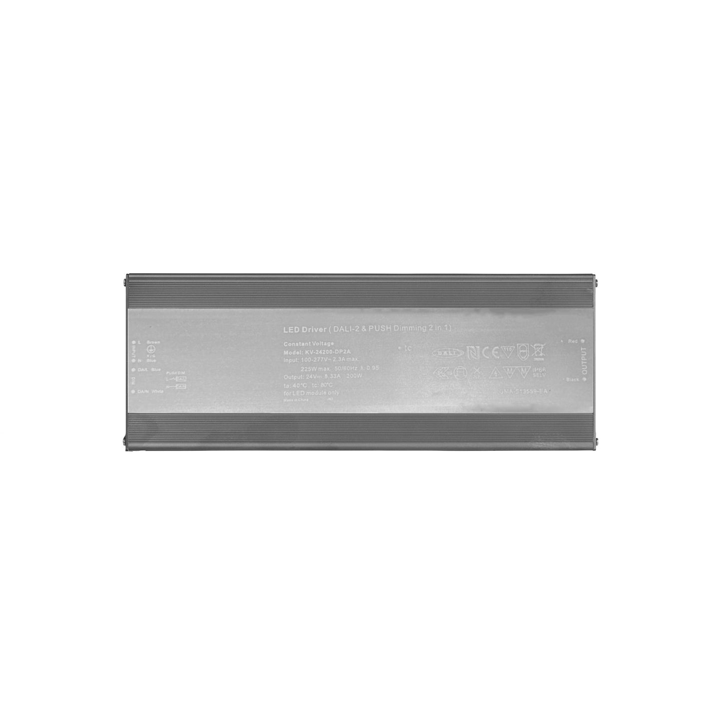 LC 12V200W | 24V200W- 200W Dali 2 + Push Dimming 2 in 1 Dimmable LED Driver